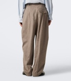 Jacquemus Fernando virgin wool barrel-leg pants
