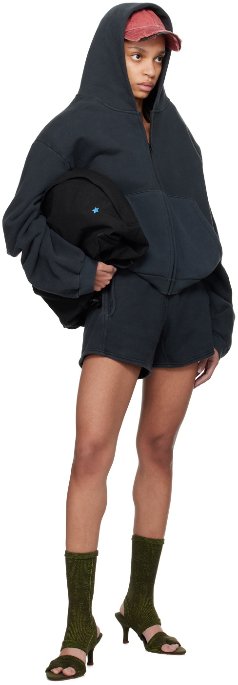 GREG ROSS Black Gym Shorts