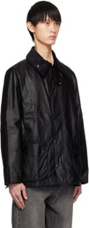 Barbour Black Bedale Jacket