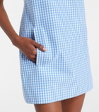 Shushu/Tong Gingham cotton minidress