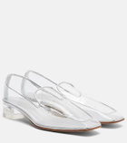 Herbert Levine Clear The Air 30 PVC loafer pumps