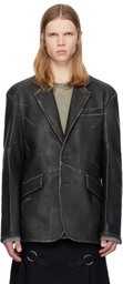 Andersson Bell Black Hyde Leather Jacket