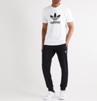 adidas Originals - Logo-Print Cotton-Jersey T-Shirt - White