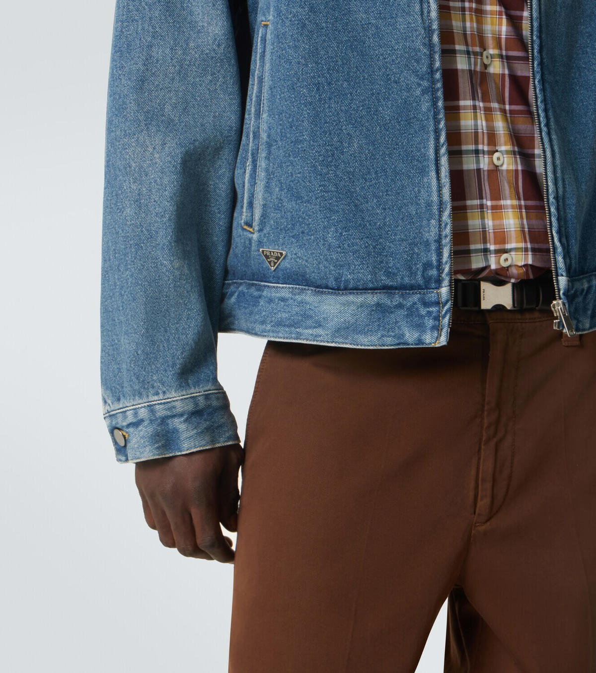 Prada Denim blouson jacket