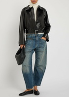 Nili Lotan Shon Barrel-leg Jeans Denim