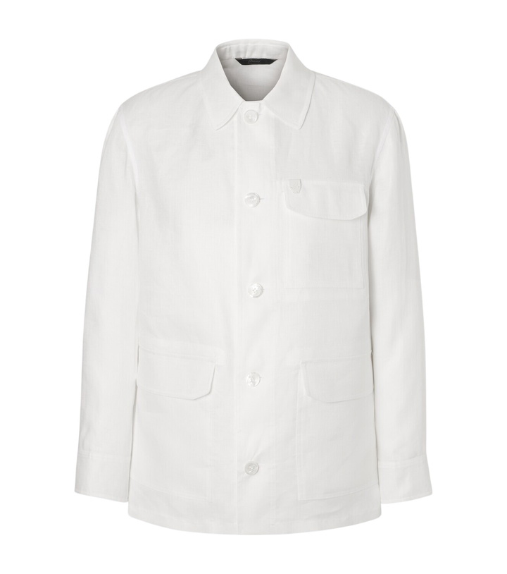 Photo: Brioni Linen and cotton jacket