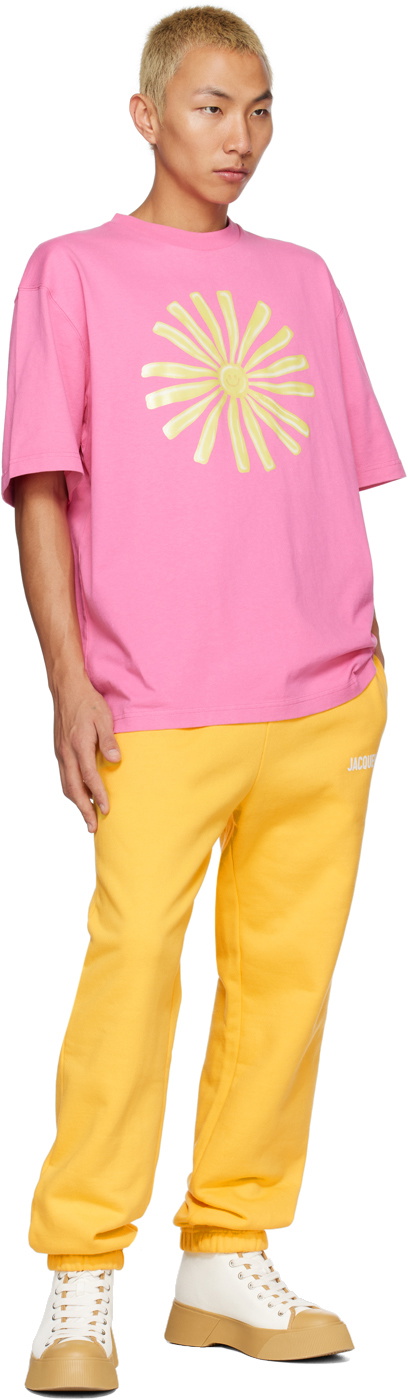 Jacquemus Pink 'Le T-Shirt Soleil' T-Shirt Jacquemus