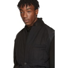D.Gnak by Kang.D Black Quilting Vest