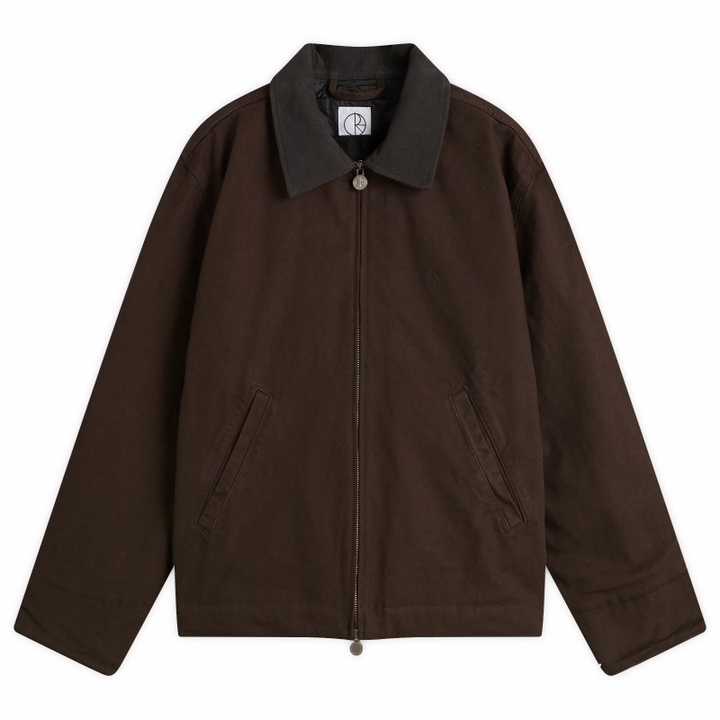 Photo: Polar Skate Co. Men's Quilt Lined Cliff Jacket in Chocolate