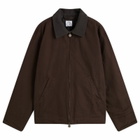 Polar Skate Co. Men's Quilt Lined Cliff Jacket in Chocolate