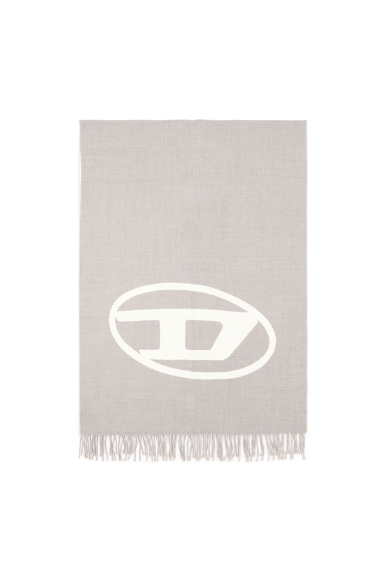 Photo: Diesel Reversible two tone wool scarf - Scarf Mens in Multicolor
