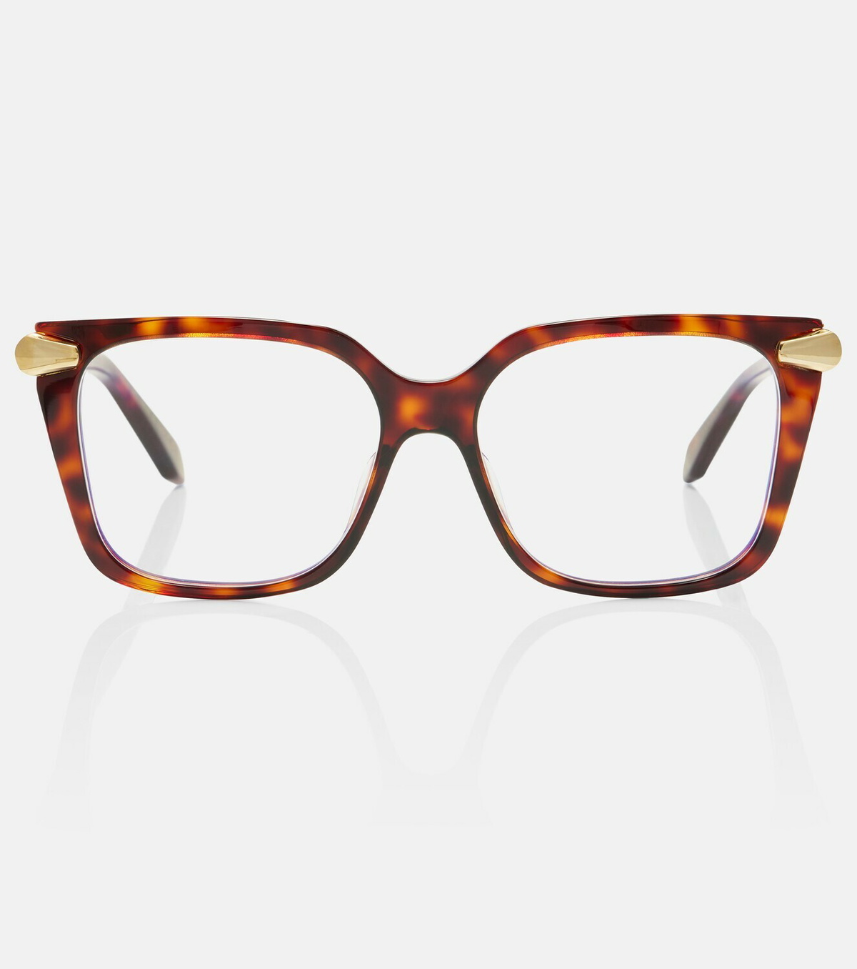 Bvlgari Serpenti Viper cat-eye glasses