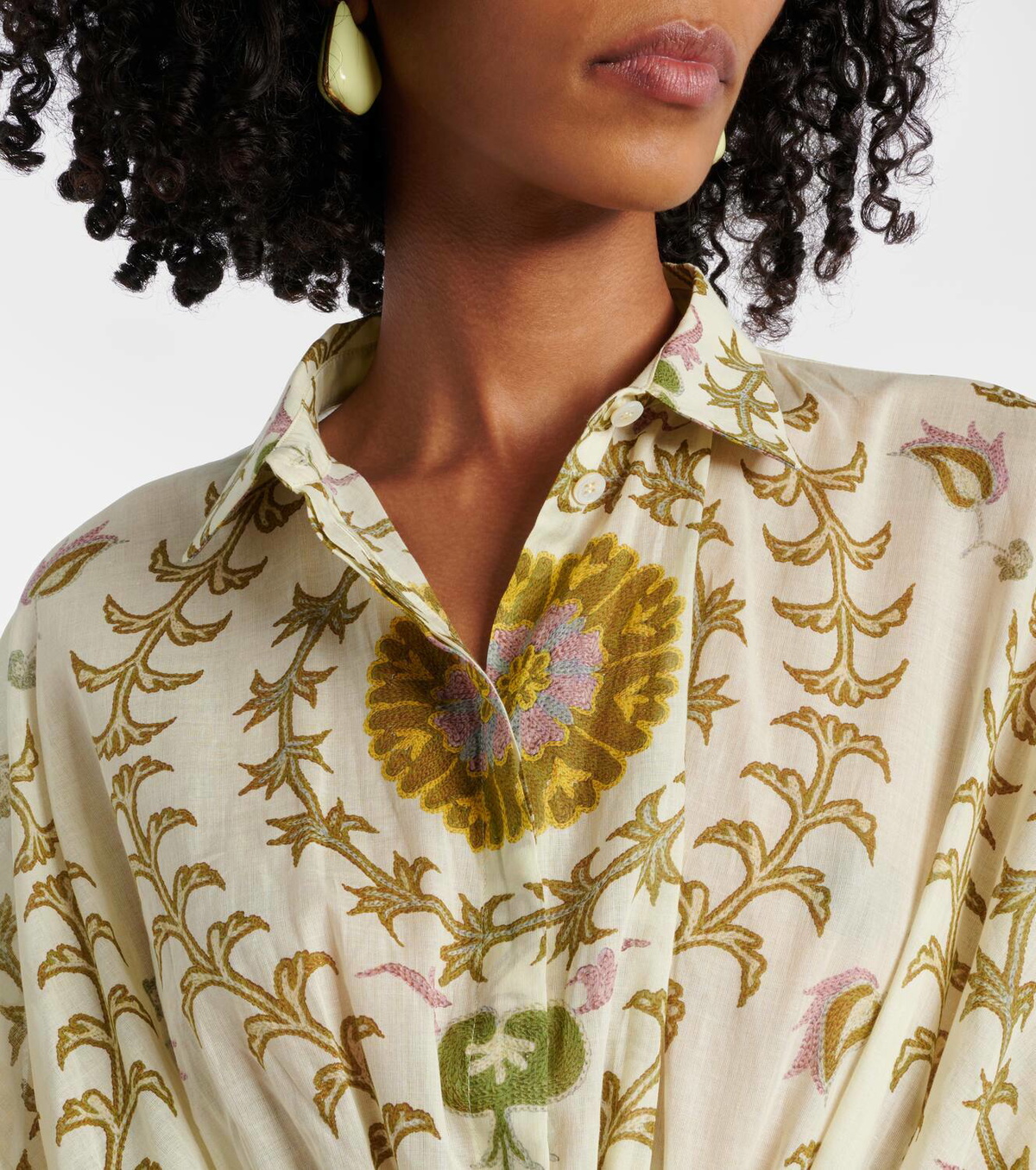 Giambattista Valli Printed cotton minidress