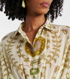 Giambattista Valli Printed cotton minidress