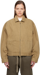 Fear of God Tan 8th Denim Jacket