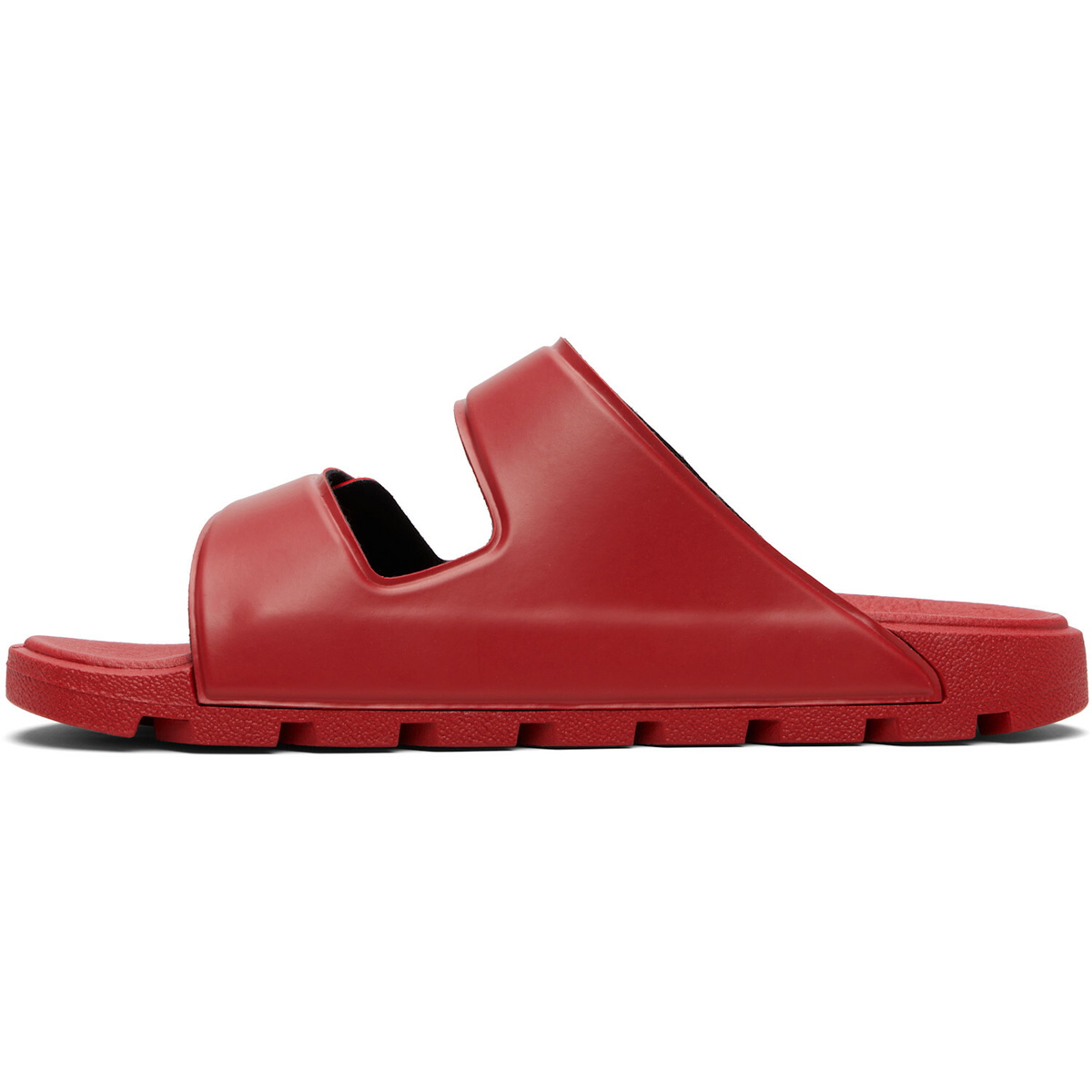 Hugo Red Double-Touch Closure Straps Logo Sandals