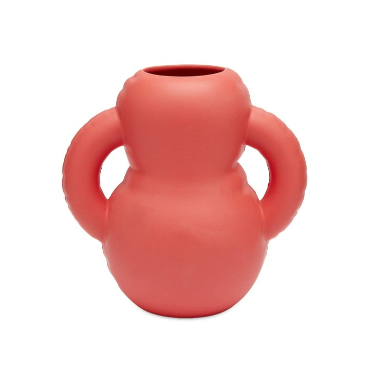 Photo: Home Studyo Oscar Vase in Coral Red 