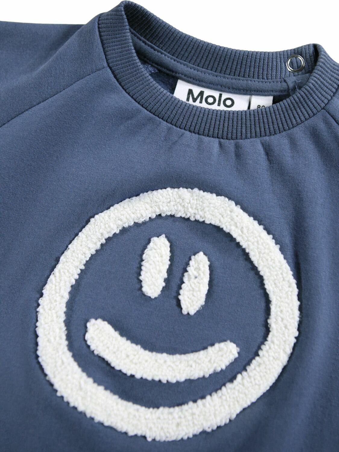 MOLO Smiley Stretch Cotton Sweatshirt
