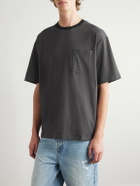 MANAAKI - Taniko Organic Cotton-Jersey T-Shirt - Gray