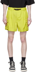 Emporio Armani Green Press-Release Shorts