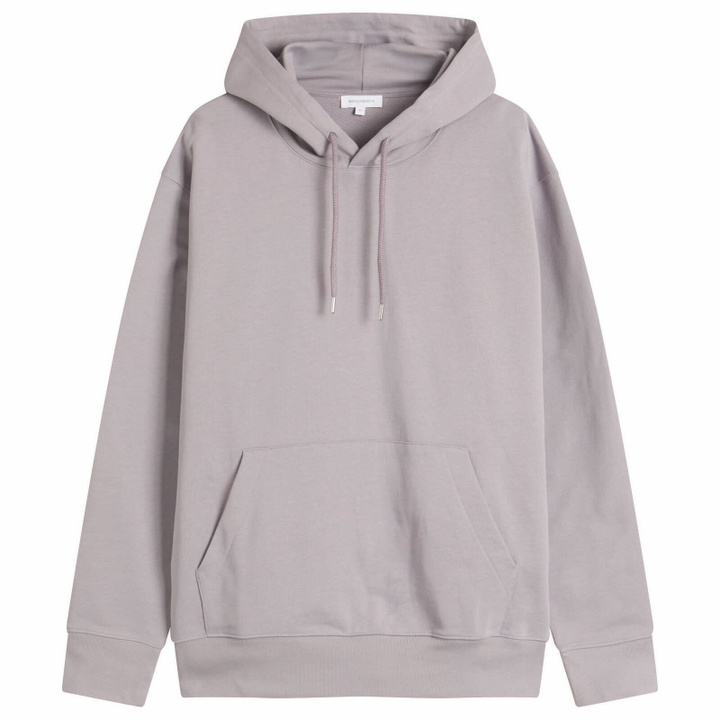 Photo: Norse Projects Men's Standard Hoodie in Crocus Purple
