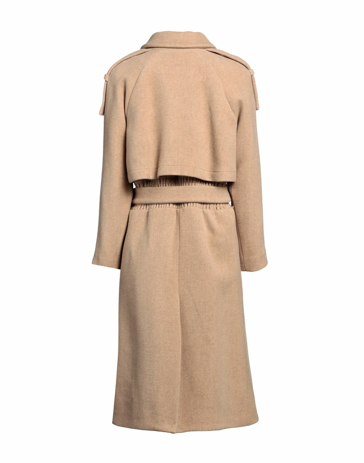 Maje Womens Coat in Camel