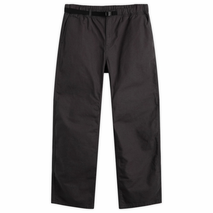 Photo: Patagonia Men's Point Reyes Canvas Gi Trousers in Ink Black