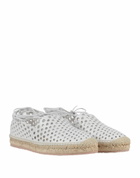Gianvito Rossi Womens Espadrilles in White