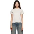 MM6 Maison Margiela Off-White Mannequin-Print Cotton Jersey T-shirt