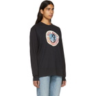 Baja East Black Stallion Medallion Long Sleeve T-Shirt