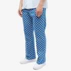 Needles Men's Poly Jacquard Track Pant in Star
