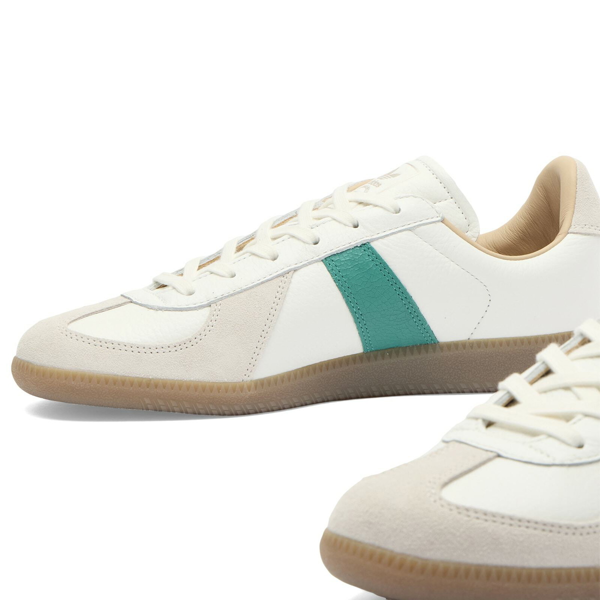Adidas BW Army Sneaker in White/Green/Gum