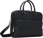 BOSS Black Embossed Logo Document Briefcase