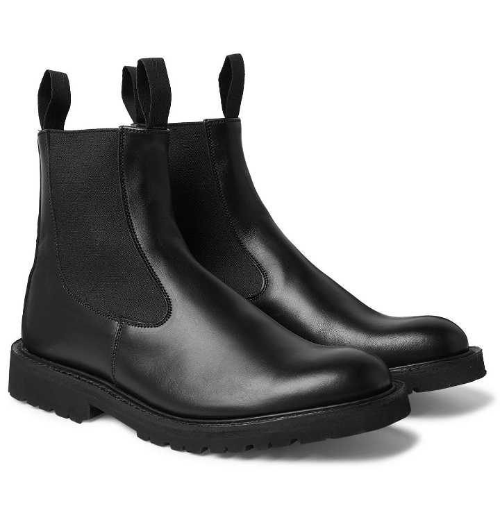 Photo: Tricker's - Stephen Leather Chelsea Boots - Black