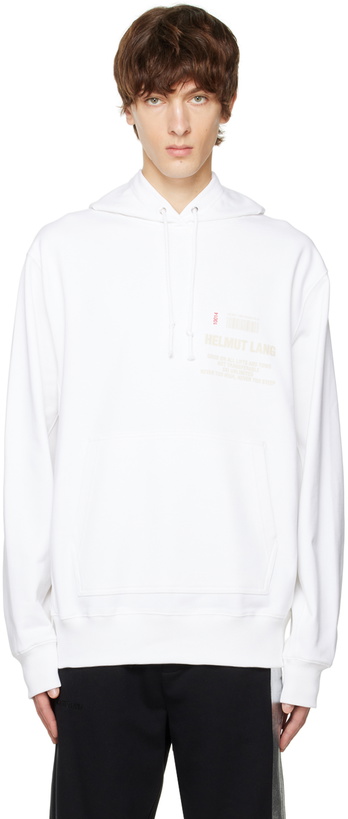 Photo: Helmut Lang White Ski Hoodie