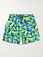 Vilebrequin - Moorea Printed Mid-Length Recycled Swim Shorts - Green