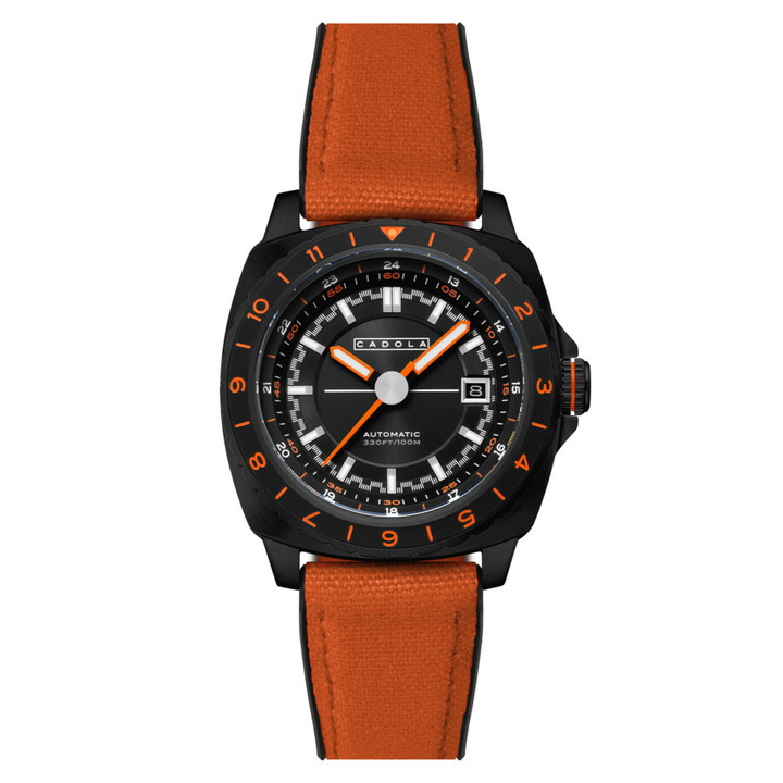 Photo: Cadola Overdrive Automatic Black Dial Mens Watch CD-1063-07