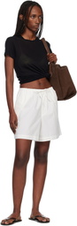 Baserange White Kolla Shorts