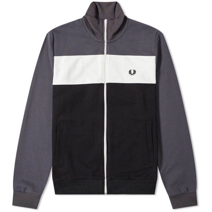 Photo: Fred Perry Authentic Colour Block Track Jacket