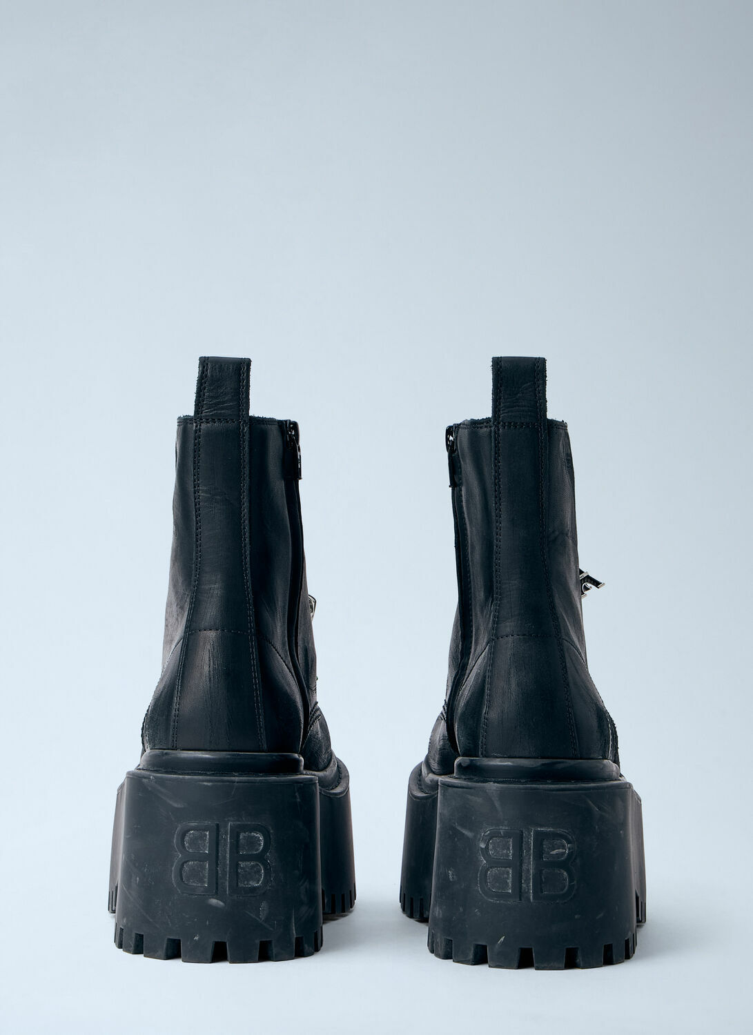 Balenciaga Charm-Detail Platform Boots