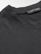 TOM FORD - Lyocell and Cotton-Blend Jersey T-Shirt - Black