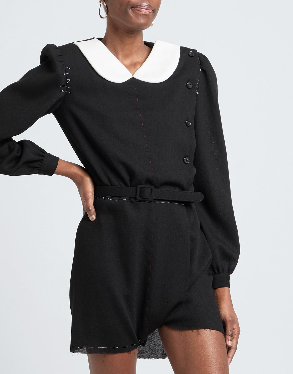 Maison Margiela Womens Playsuit in Black
