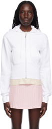 Paloma Wool White Cabaret Hoodie