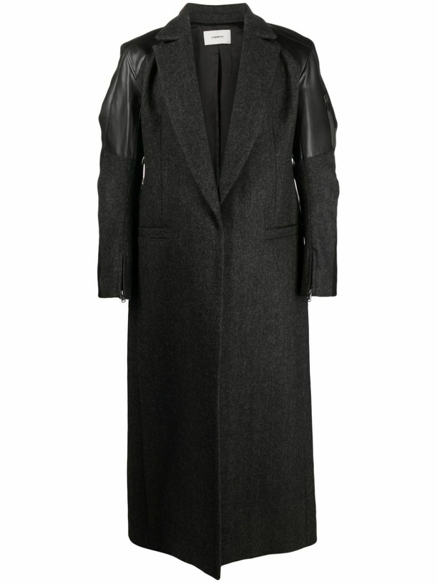 Photo: Coperni Grey Single Breasted Coat