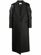 Coperni Grey Single Breasted Coat