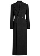 Bettter Lonzo Double-breasted Wool Coat Dark Grey