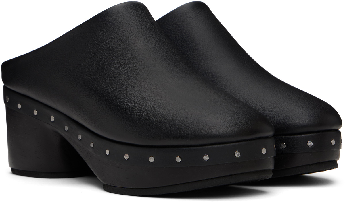 Lauren Manoogian Black Studio Clogs