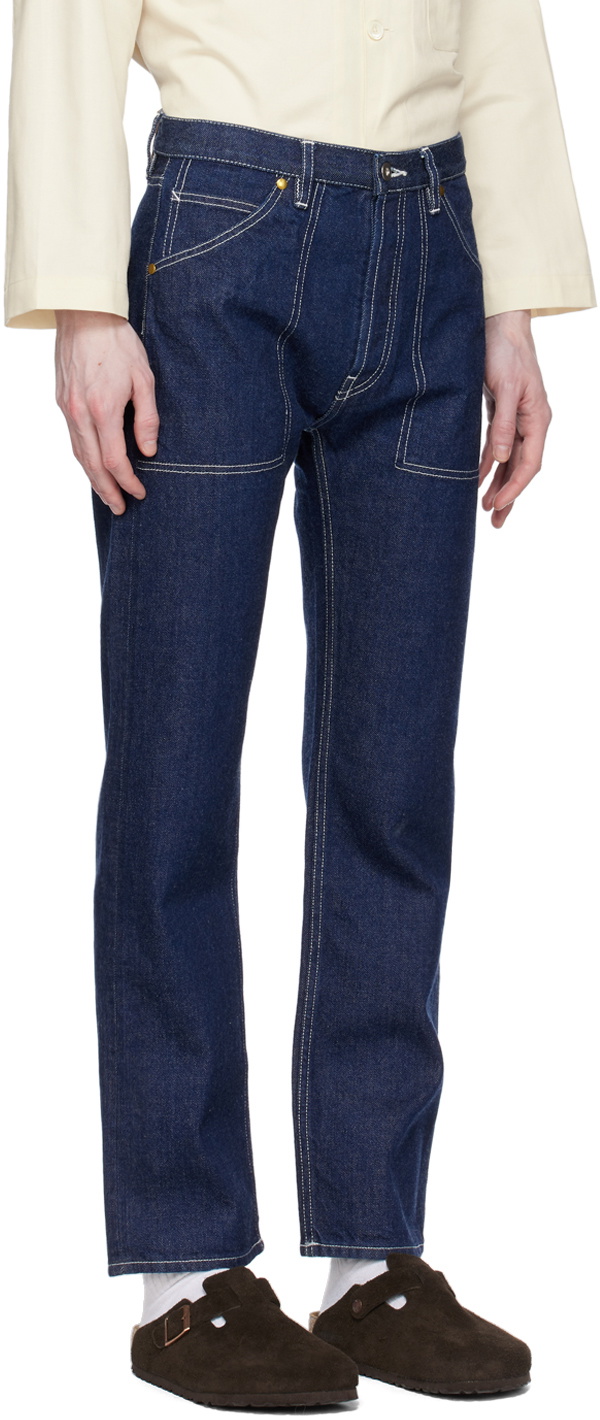 HAULIER Indigo Utility Jeans