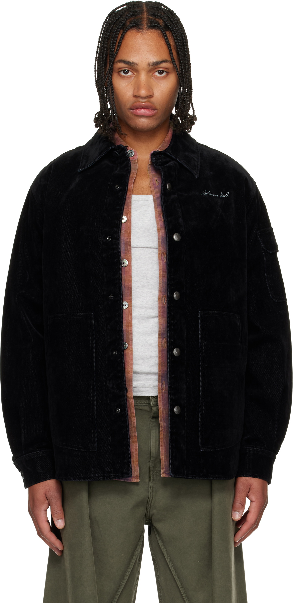 Andersson Bell Black Matthew Belted Trousers Andersson Bell