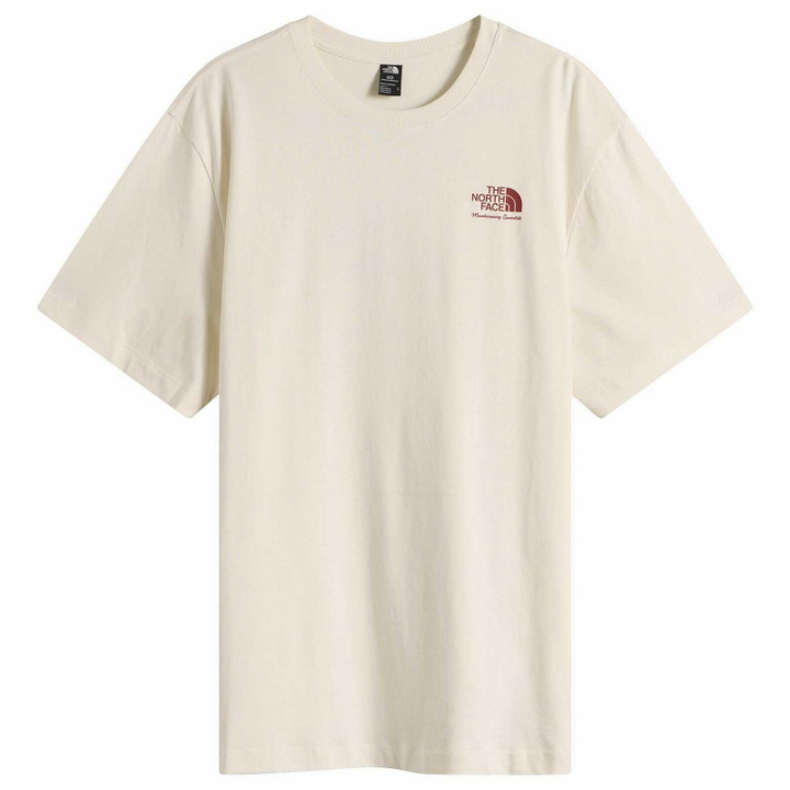 Photo: The North Face Men's OG Store Relaxed T-Shirt in White Dune